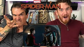 SPIDER-MAN: FAR FROM HOME - OFFICIAL TRAILER REACTION!!!