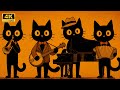 Midnight Café Cats — Deep Bass Jazz for Reading, Study, and Peaceful Night Productivity · Deep Focus