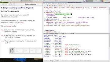 OrgMode E01S04: Repeating tasks