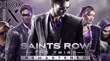 Saints Row®: The Third™ Remastered (Xbox Series X) Next Gen Gameplay [4K 60FPS]