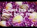 DIY Chocolate Peanut Butter Eggs : How to use Chocolate Molds and add a Filling :  Easy Easter Candy
