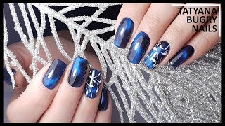 Дизайн ногтей Зимняя Ночь/ Укрепление ногтей АкриГелем/ Татьяна Бугрий Дизайн ногтей Зимняя Ночь/ Укрепление ногтей АкриГелем/ Татьяна Бугрий