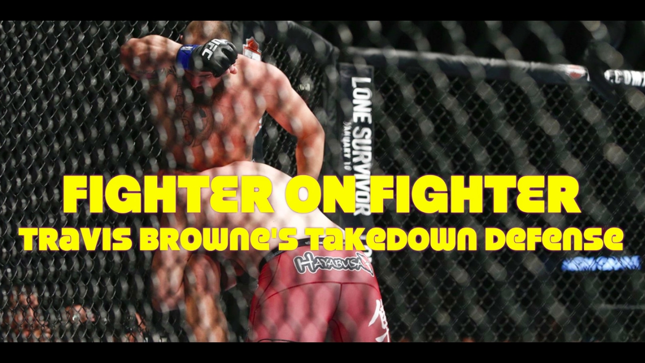 Travis Conner Fighter On Fighter: Travis Browne's Takedown Defense Technique - UFC ...