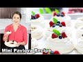 Mini Pavlova Recipe with Chocolate and Pecans