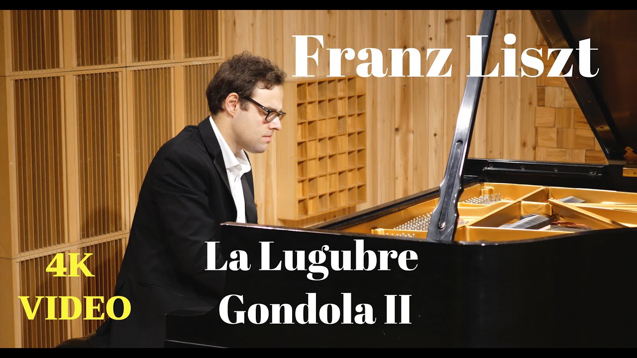 Michael Kaykov plays Liszt La Lugubre Gondola II, S. 200