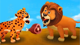 Learn Feeding Wild Animals - Feeding Time Safari - Fun Educational Game screenshot 1