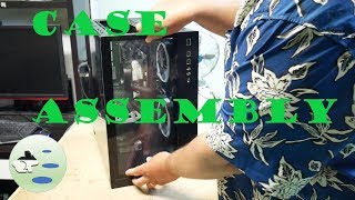 PC build case Lian pc-o11-dynamic Case assembly