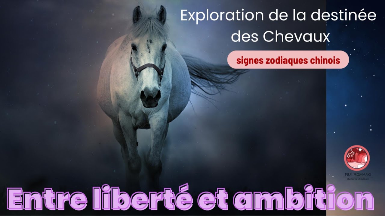 Zodiaque chinois - Exploitation de la destinée des chevaux - Entre liberté et ambition
