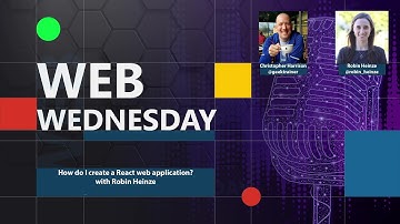 How do I create a React web application?