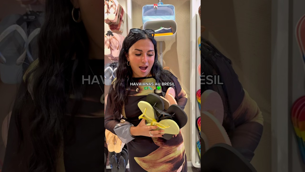 JE CUSTOMISE MA PAIRE DE TONG HAVAIANAS AU BRÉSIL 🇧🇷🩴✨💚 