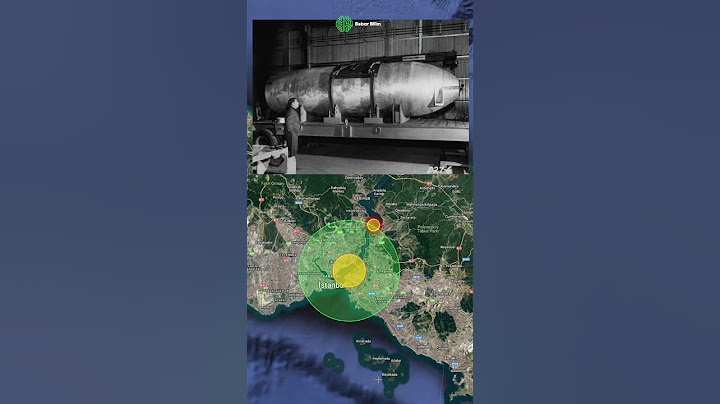 TSAR BOMBASI İSTANBUL'DA DENENSEYDİ?
