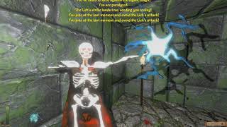 Daggerfall - Low level encounter with Lich
