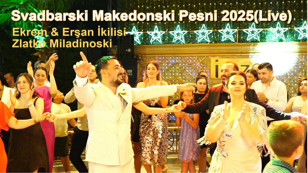 Ekrem & Erşan İkilisi -Zlatko Miladinoski - Makedonski Svadbarska Splet Pesni(Live) 2025