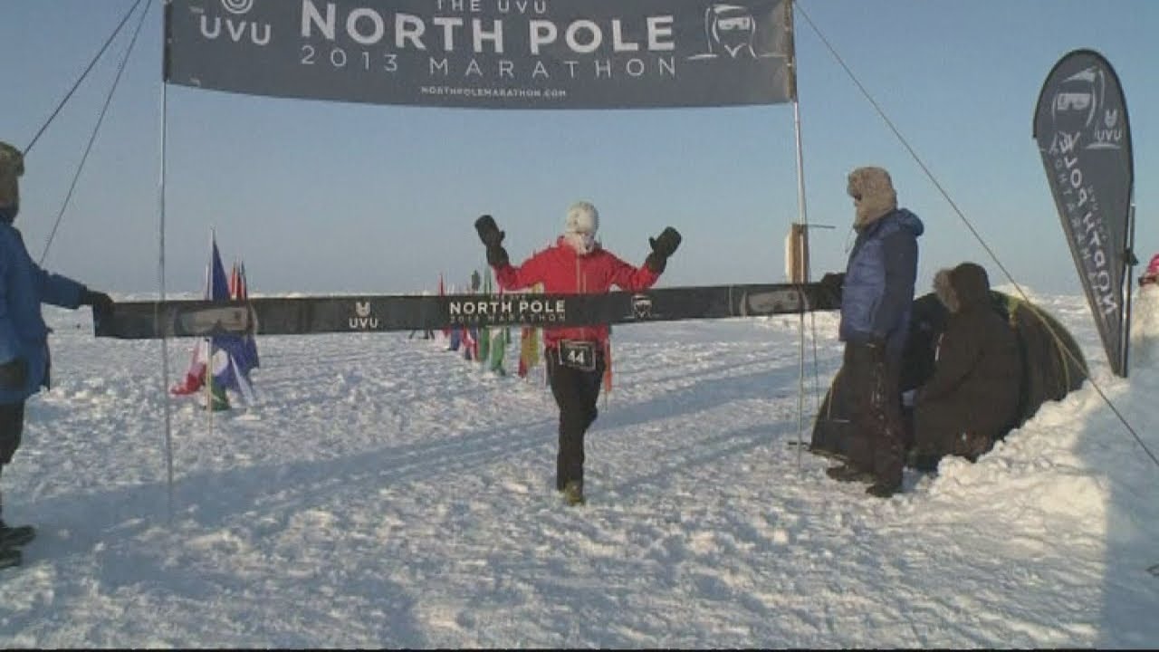 North Pole Marathon 2013: Runners compete in the world's coldest marathon