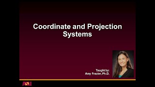 GIS 311 - Intro for Coordinate Systems and Projections