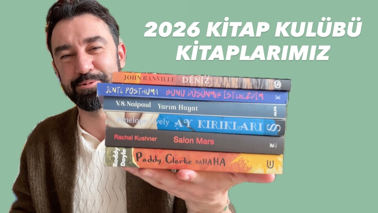 2026 KİTAP KULÜBÜ KİTAPLARI | Yeni Yılda Hangi Kitapları Okuyacağız?