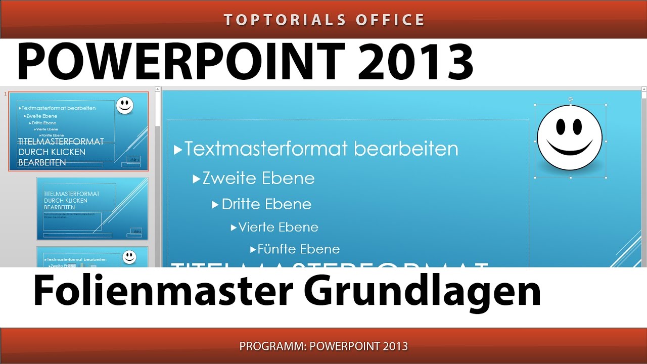 Powerpoint Folienmaster Layout Grundlagen Youtube