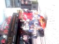 My brother Josh dancing at the Atlanta Braves game