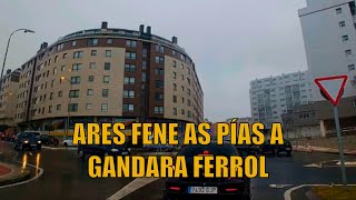 🚗📹 Ares Fene As Pías A Gandara Drive Through Coruña Galicia Spain 4k