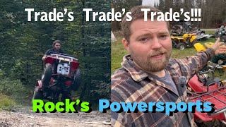 Trades Trades Trades… When nobody has money for Quads time to trade!!!