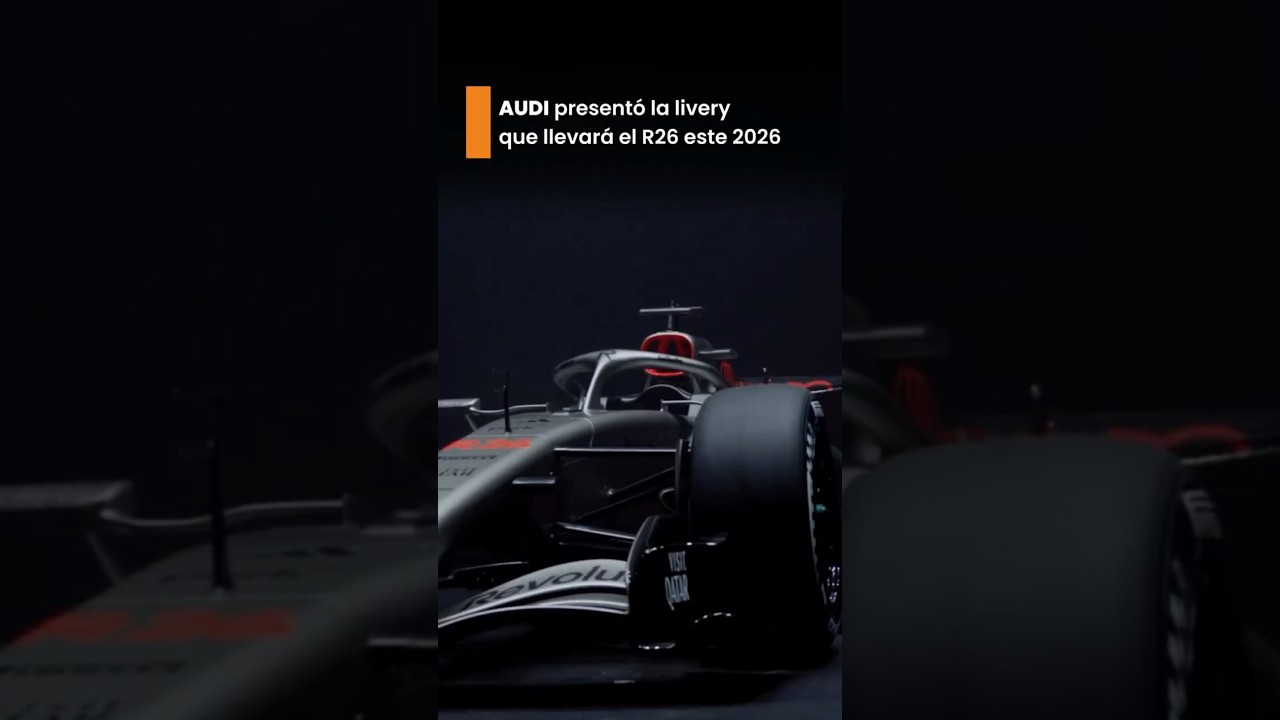 Audi presentó la livery que utilizarán en la temporada 2026 de la F1 