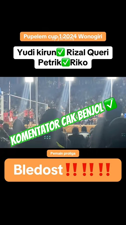 Cak benjol komentator #shots #volleyball #volitarkam #proliga #volley