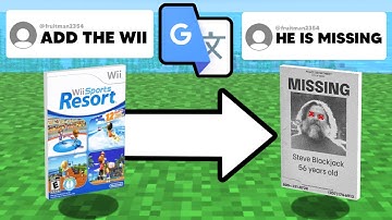 I Put Your Minecraft Mod Ideas Through Google Translate 100 Times...