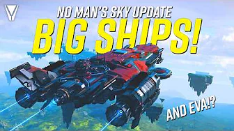 How to Build a MASSIVE Ship in No Man's Sky (HUGE UPDATE!)