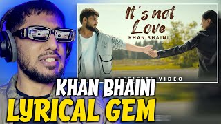Pakistani Rapper Reacts to Its Not Love Khan Bhaini