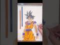 Anmie Goku art #art #viral #shorts
