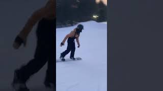 Snowboarding At Mount Skigull