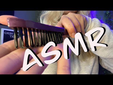 ASMR: Brushing, Invisible Triggers, Fingertip tapping, Gripping/Fumbling for Jenny!