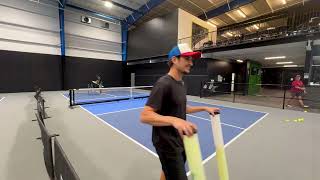 Crosscourt Dinks and Games to 5 Drills with Jack Wasserman & Derek Heppe