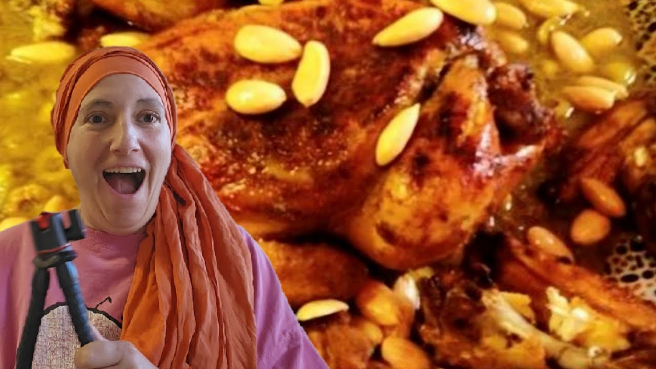 Djaj Mhmar: pollo de bodas marroquí ¡delicioso y fácil! receta de el rey de la cocina