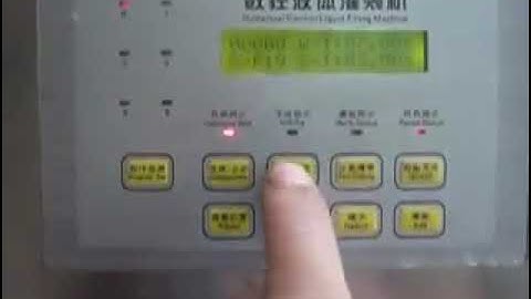 Máy chiết rót chất lỏng Yamafuji HZK 160