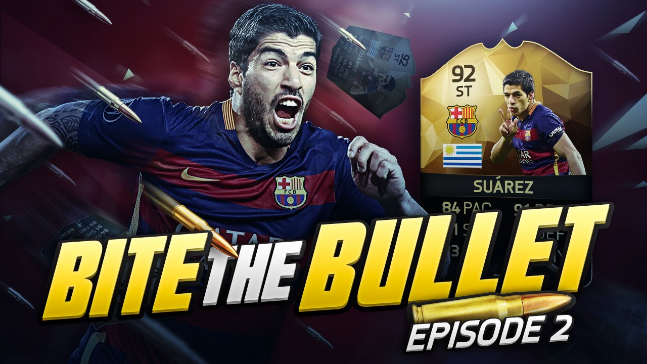 BITE THE BULLET #2 - FIRST RAGE QUIT!! - 92 SIF SUAREZ RTG! (FIFA 16 ULTIMATE TEAM)