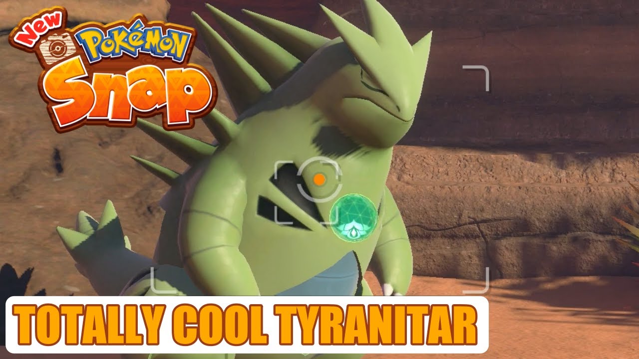 New Pokemon Snap – Totally Cool Tyranitar