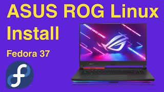 Asus ROG Strix G15 Linux Install screenshot 1