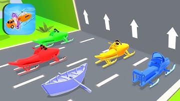 Shape-shifting All Level Gameplay Android,iOS - NEW BIG LEVELS Best Games EP3 | ANIGAMES