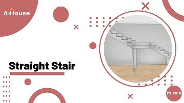 [Ceiling Module FAQ] How to create a straight stair? | AiHouse