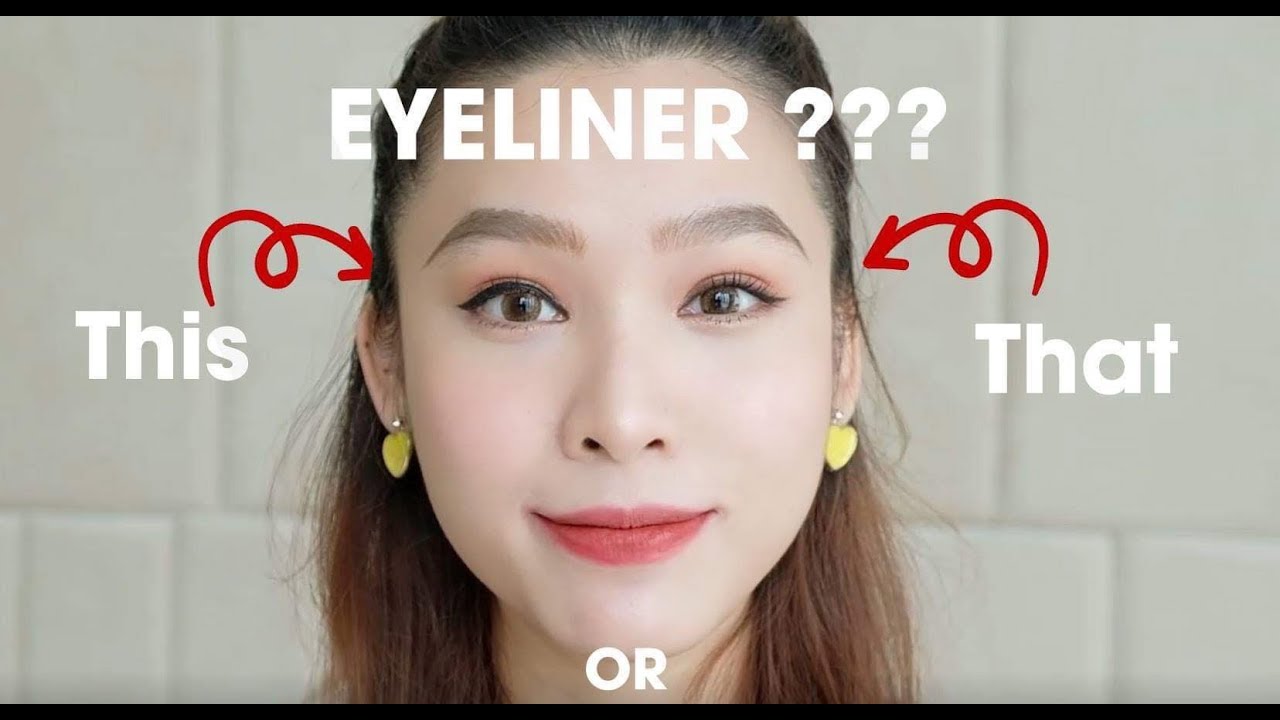 Hướng dẫn Cách vẽ eyeliner đơn giản cho mắt sáng, cá tính