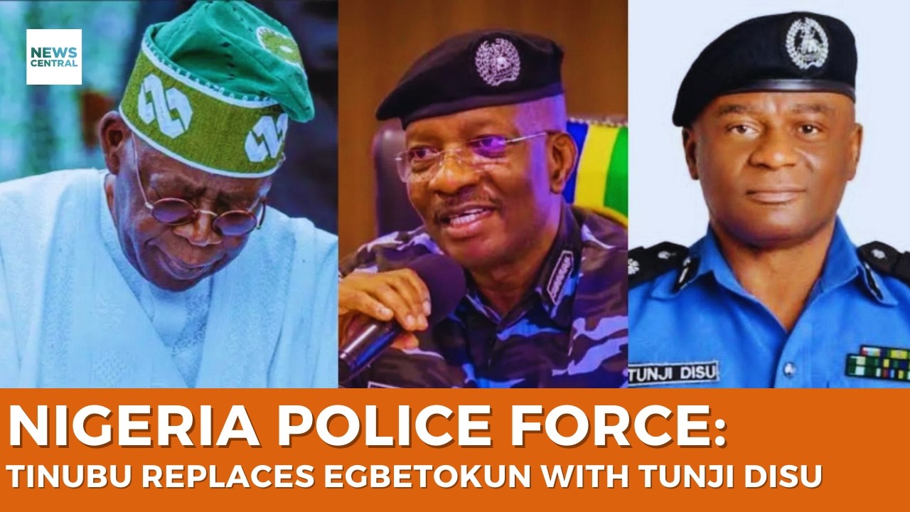 Nigeria Police Force: Tinubu Replaces Egbetokun With Tunji Disu as Acting IGP
