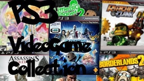 PS3 Video Game Collection 1/3/2013