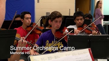 Summer Orchestra Camp 2017 | McAllen ISD