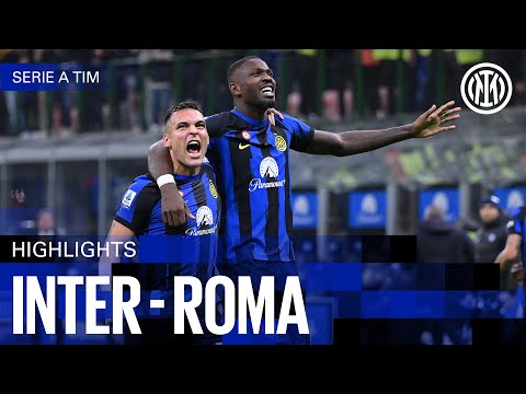 INTER 1-0 ROMA | HIGHLIGHTS | SERIE A 23/24 ⚫🔵🇮🇹