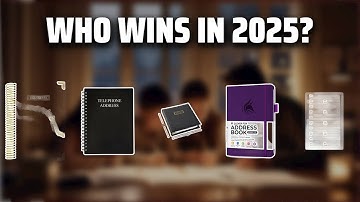 The Top 5 Best Address Book in 2025 - Must Watch Before Buying!