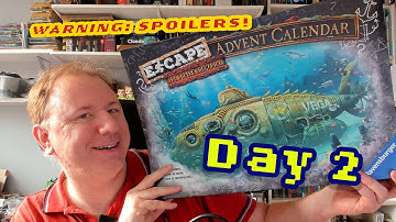 Escape the Sunken Submarine Day 2 Advent Calendar