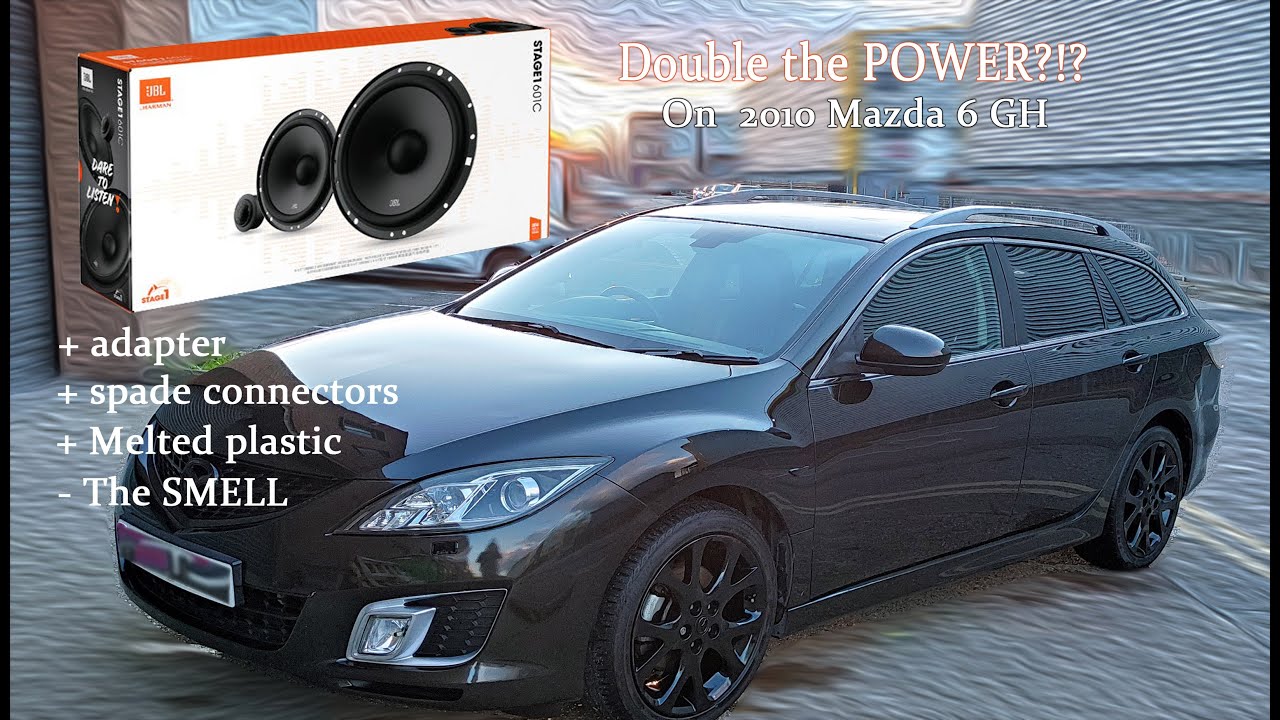 Модернизация динамиков на Mazda 6 2010 (GH)