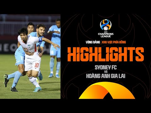 HIGHLIGHTS: SYDNEY FC - HAGL | SIÊU PHẨM, NUỐI TIẾC CƠ HỘI CHIẾN THẮNG | ACL 2022