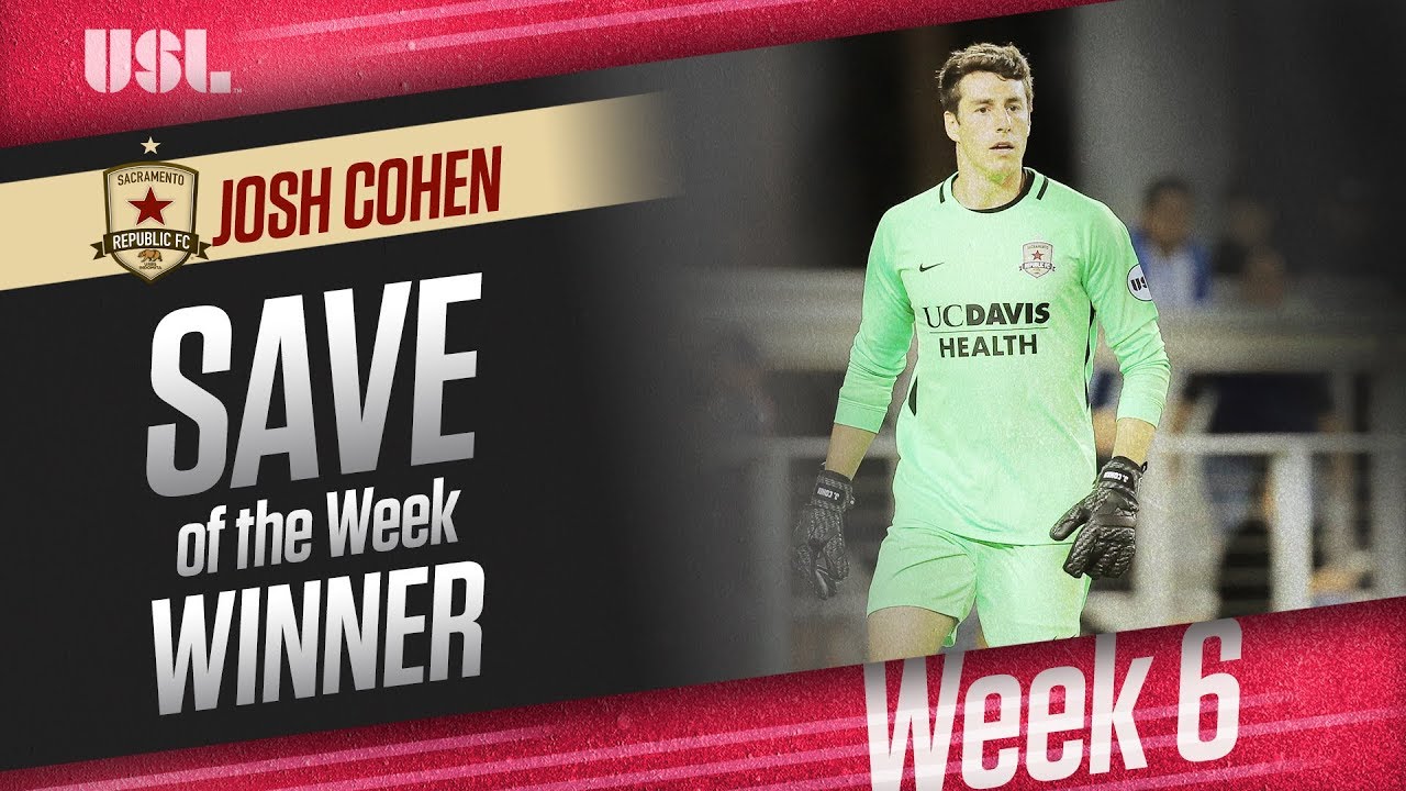 USL Save of the Week - Josh Cohen, Week 6 Winner soccer manager